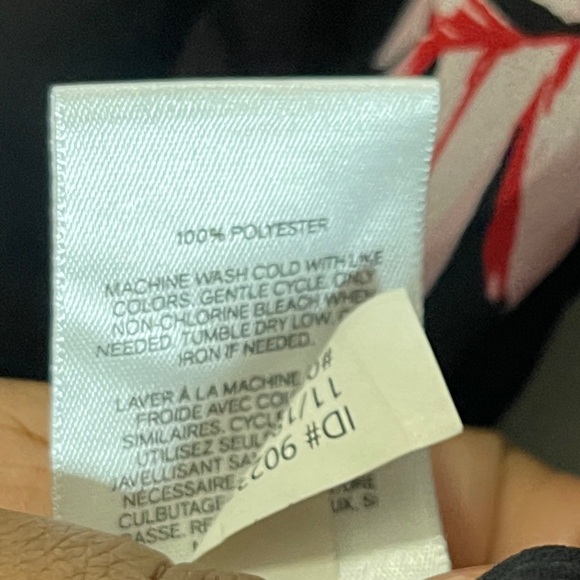 Express Womens Blouse Size S/P Black Floral Sheer Keyhole Open Back Shirt - Picture 9 of 13